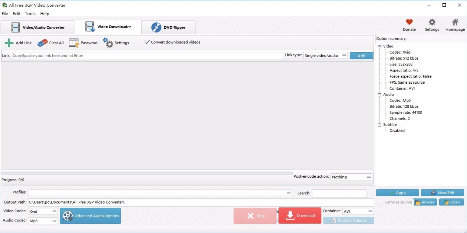 3gpҕlFree 3GP Video Converterʹý̳