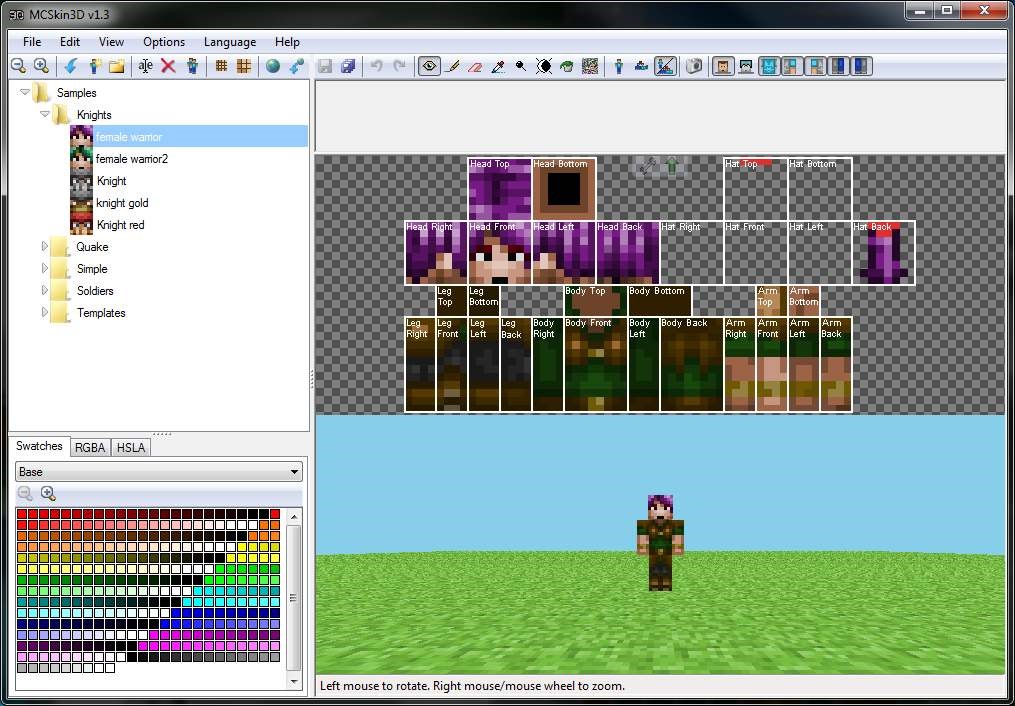 MinecraftΑҵƤwM(jn)CSkin3Ddʹ