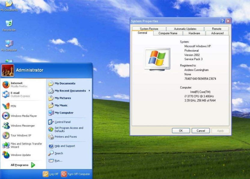 Windows XP ̖̖d